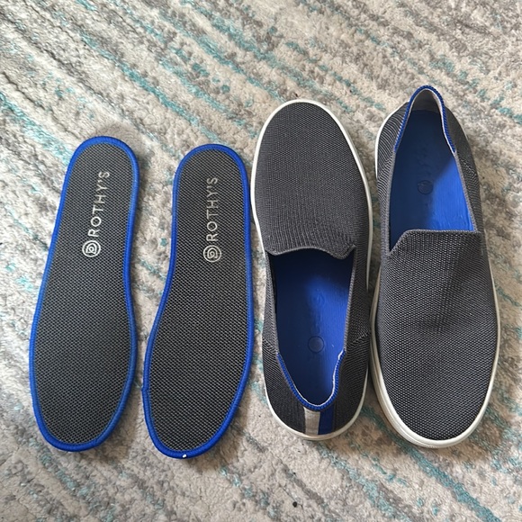 EUC Rothy’s slate gray sneaker- size 9 - Picture 6 of 8